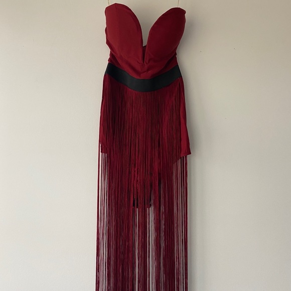 Rare London Fringe Strung Along Bodysuit - Picture 6 of 16